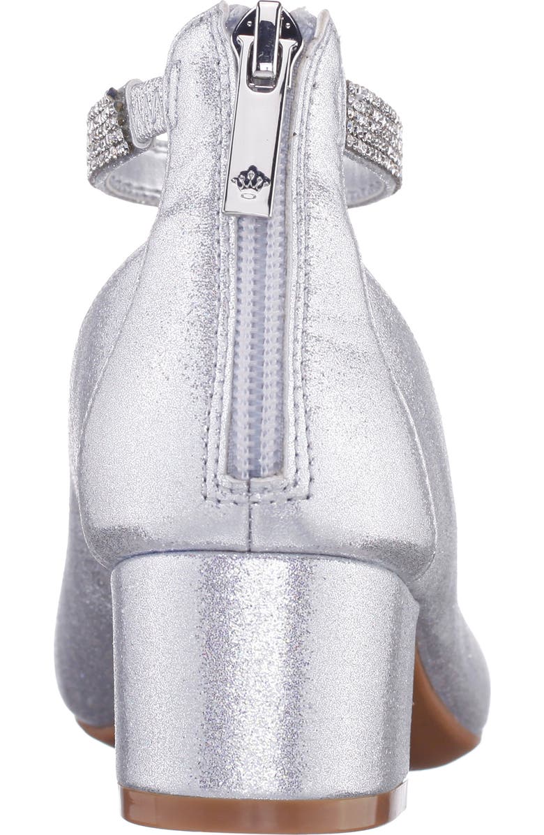 Nina Kids' Marble Pump, Alternate, color, Silver Shimmer