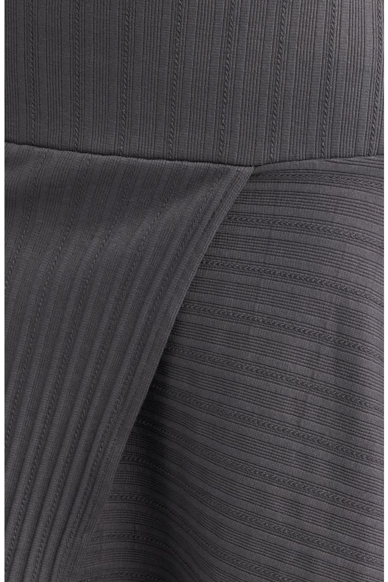 Fragmento Ribbed Midi Skirt, Alternate, color, GRIS
