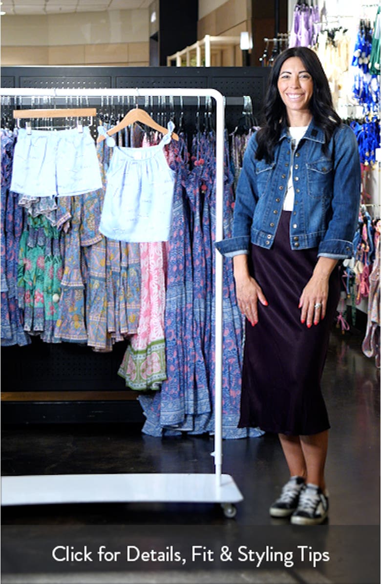 Kids' Bow Trim Satin Short Pajamas, sales video thumbnail