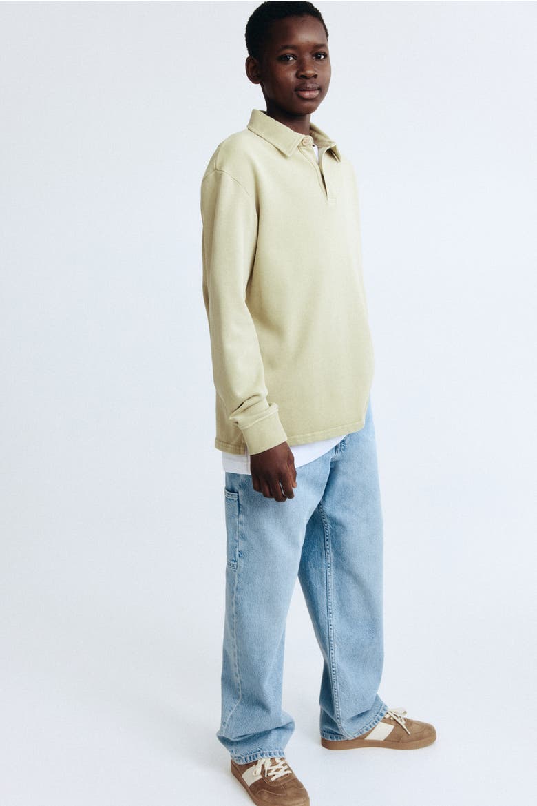 Loose Fit Carpenter Jeans, Alternate, color, Light denim blue