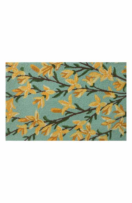 R16 HOME Forsythia Indoor/Outdoor Doormat