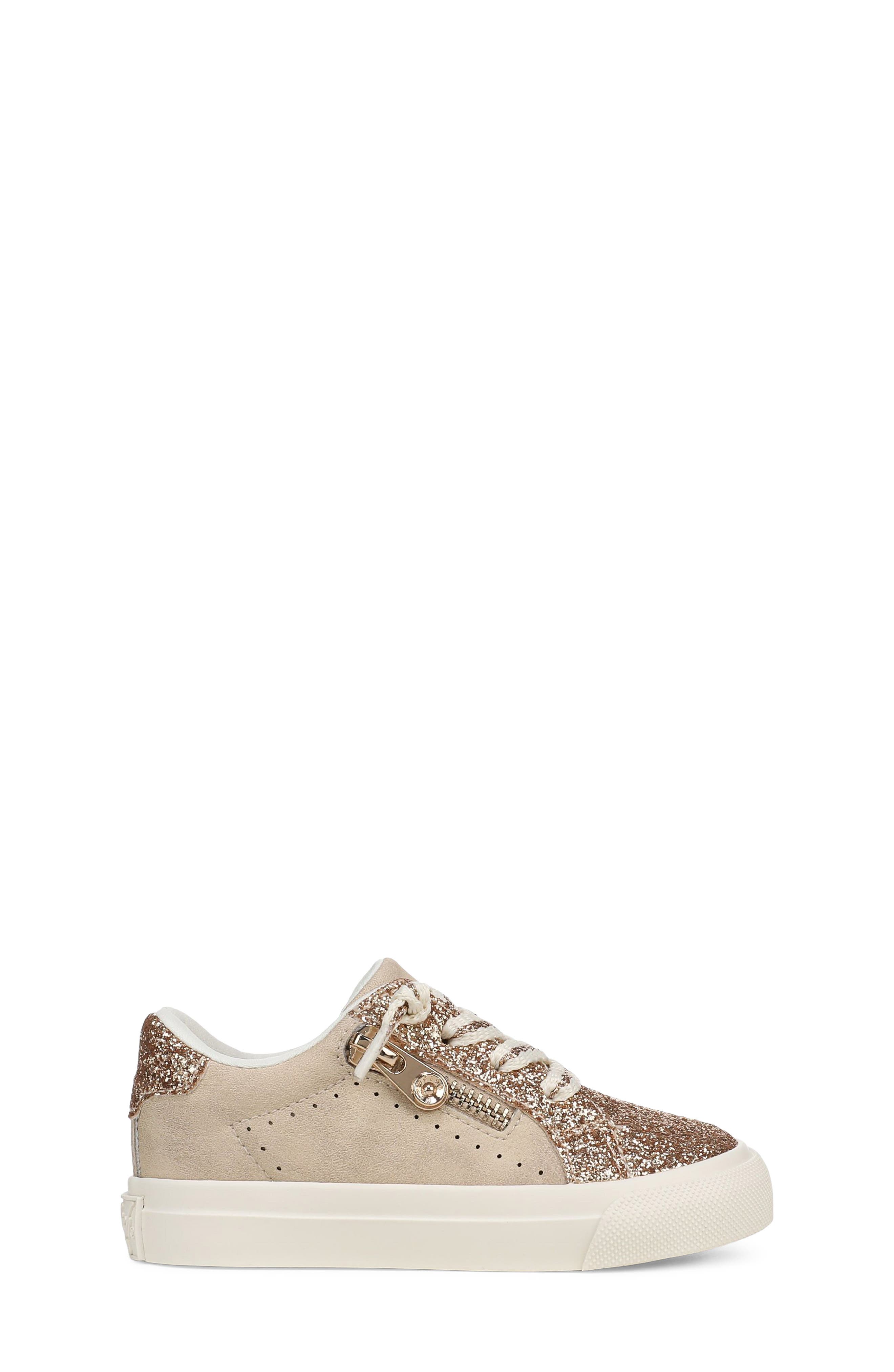 Kids' Perfect T Glitter Sneaker, Alternate, color, GOLD