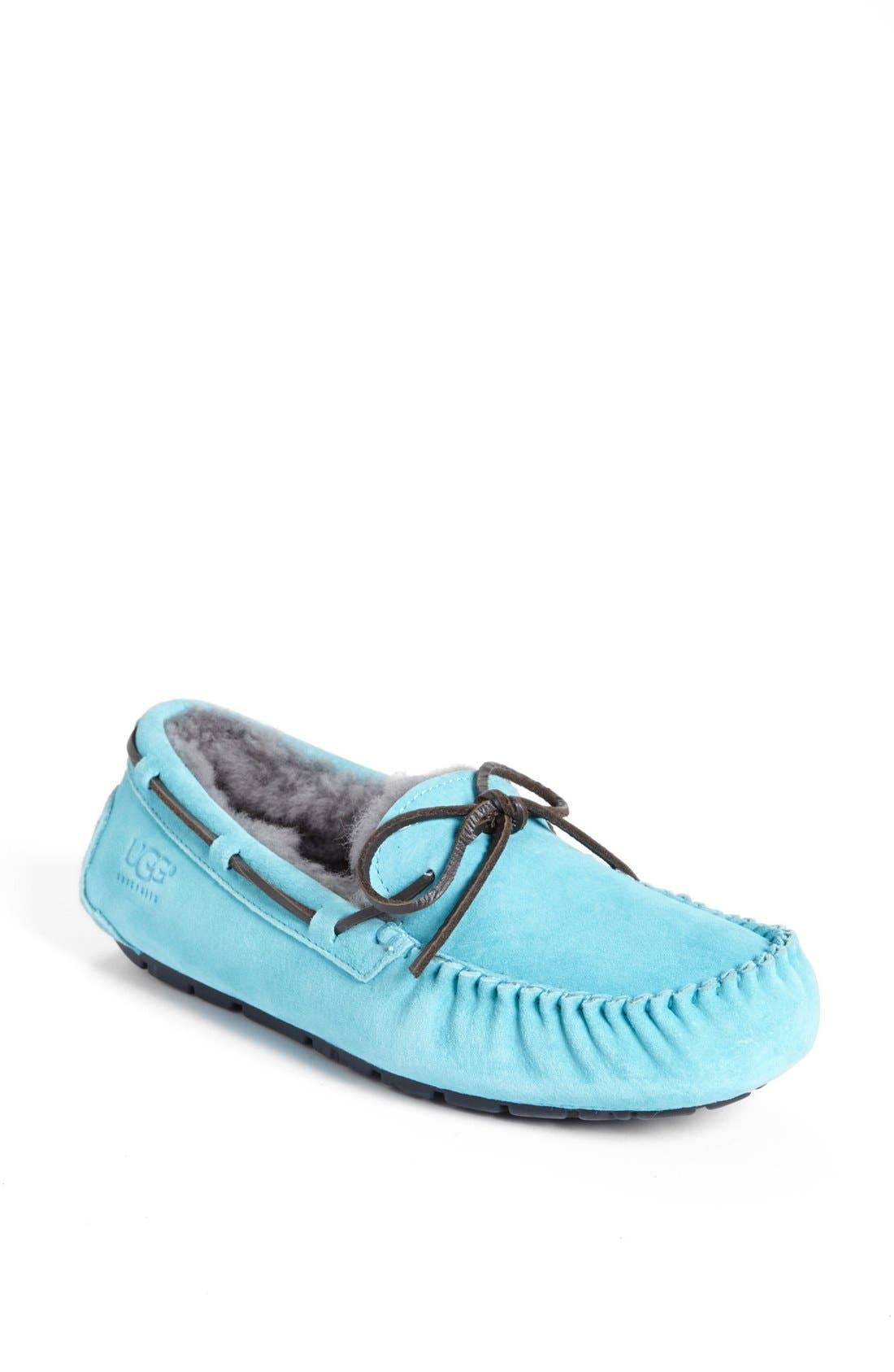 Australia 'Dakota' Slipper (Nordstrom Exclusive), Main, color, BLUE CURACAO/ CHARCOAL