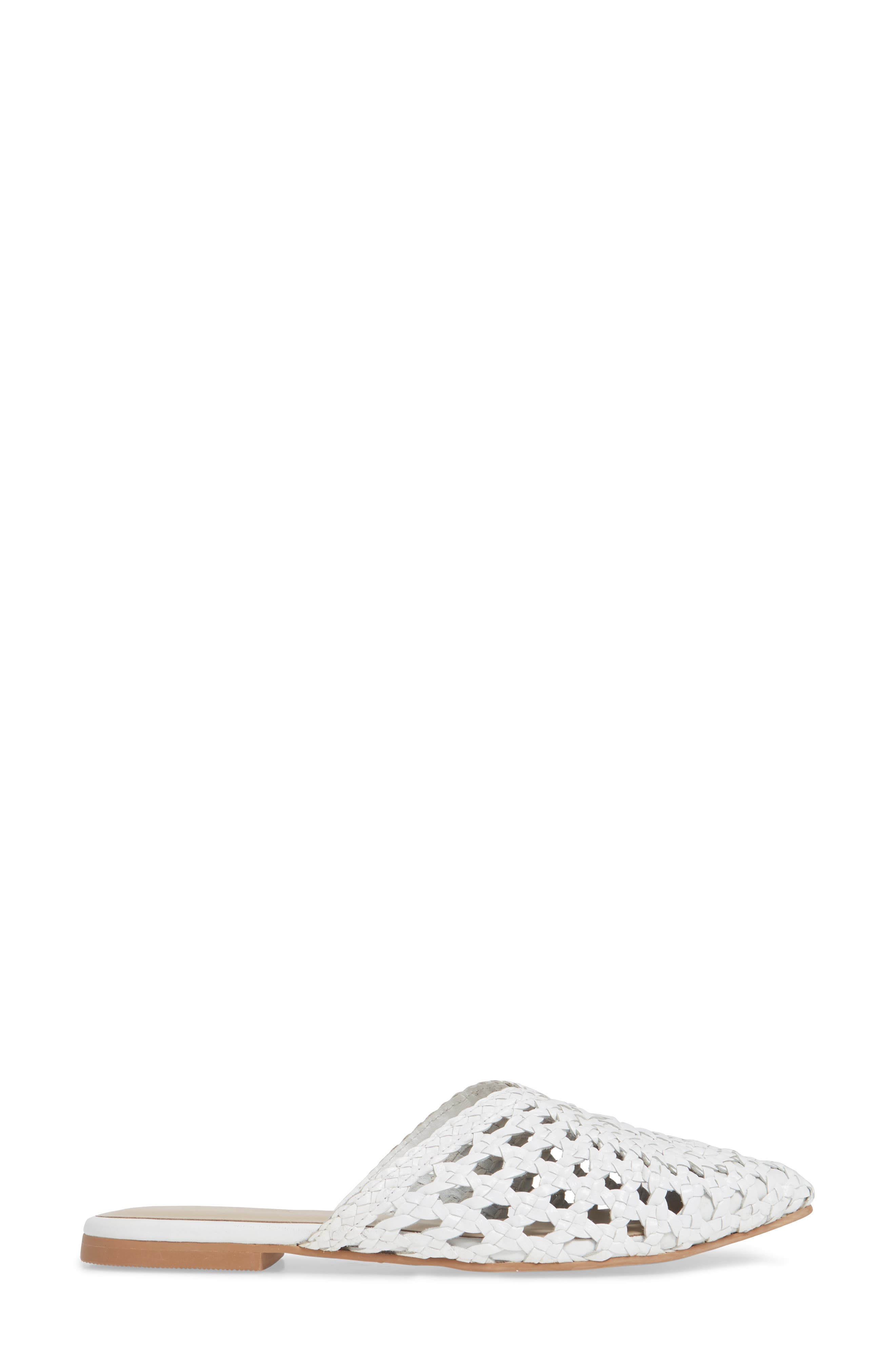 42 Gold Charmed Pointed Toe Mule, Alternate, color, 