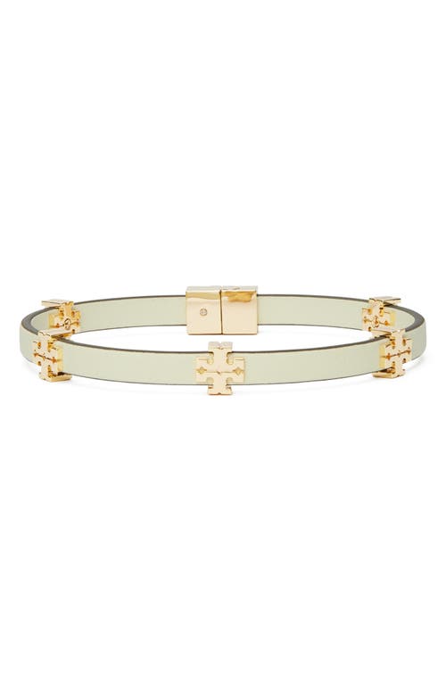 Tory Burch Eleanor Faux Leather Bracelet
