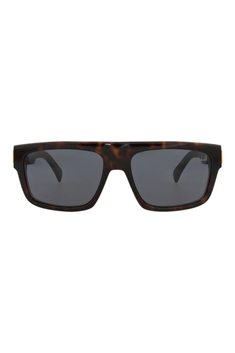 57mm Square Sunglasses, Main, color, HAVANA / GREY