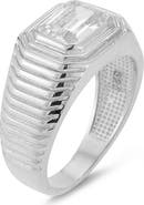 GLAZE JEWELRY Cubic Zirconia Signet Ring
