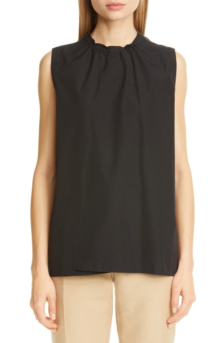 Marni Cotton Poplin Tank, Main, color, 