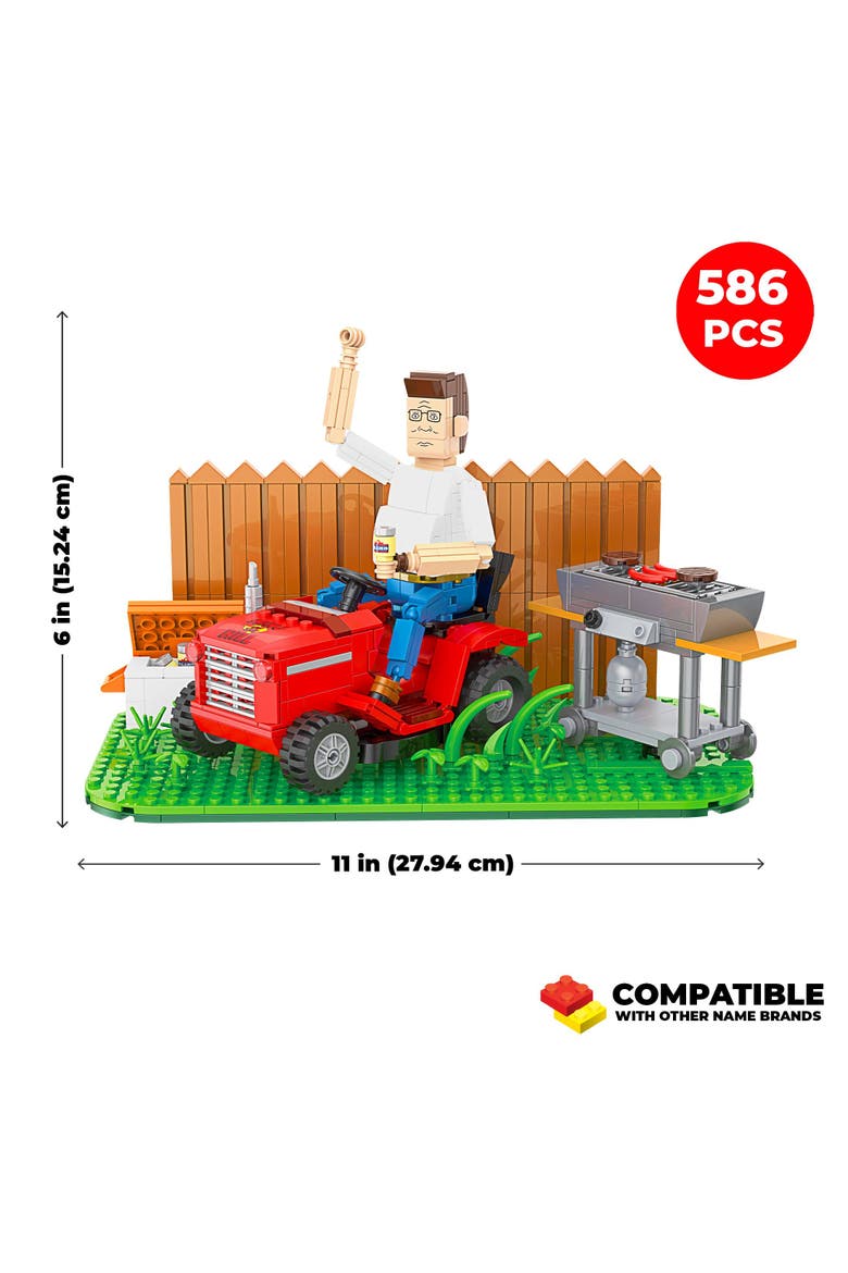 King of the Hill Hank Hill's Backyard Building Set, Alternate, color, None