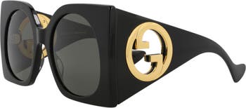 55mm Square Sunglasses