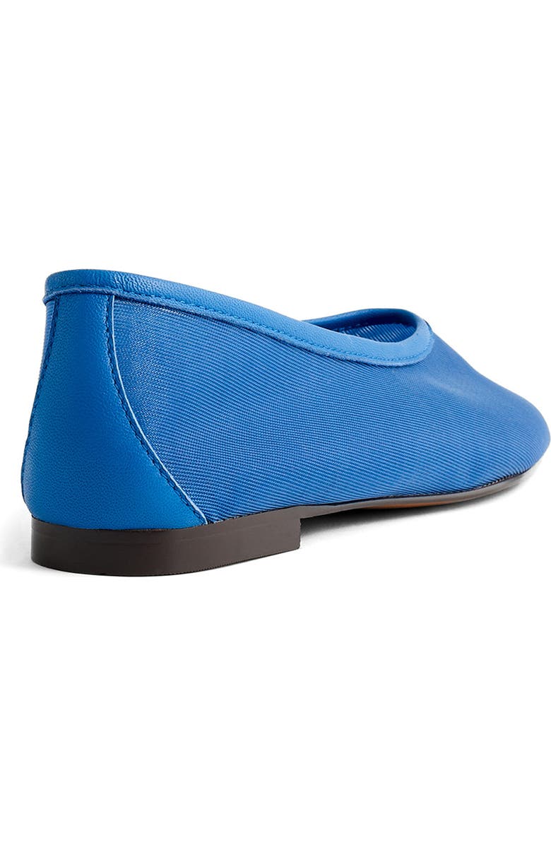 Madewell The Mylie Mesh Ballet Flat, Alternate, color, Retro Blue