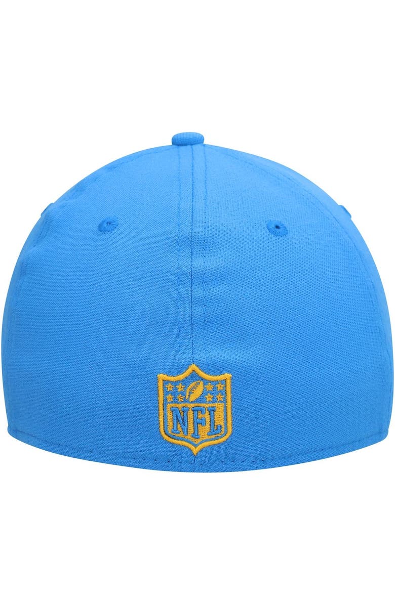 New Era Men's New Era Gold/Powder Blue Los Angeles Chargers Shattered 39THIRTY Flex Hat, Alternate, color, Gold