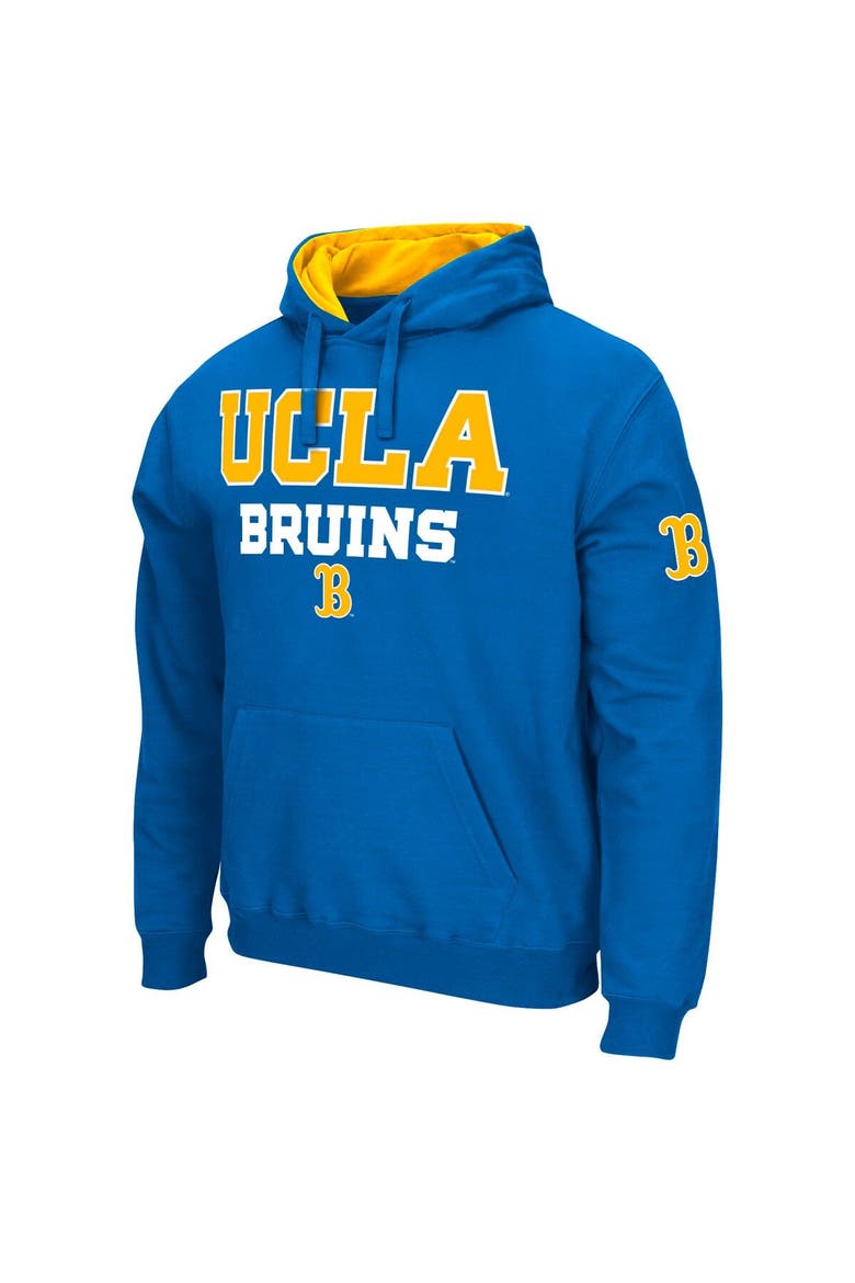 Men's Colosseum Blue UCLA Bruins Sunrise Pullover Hoodie, Alternate, color, Blue