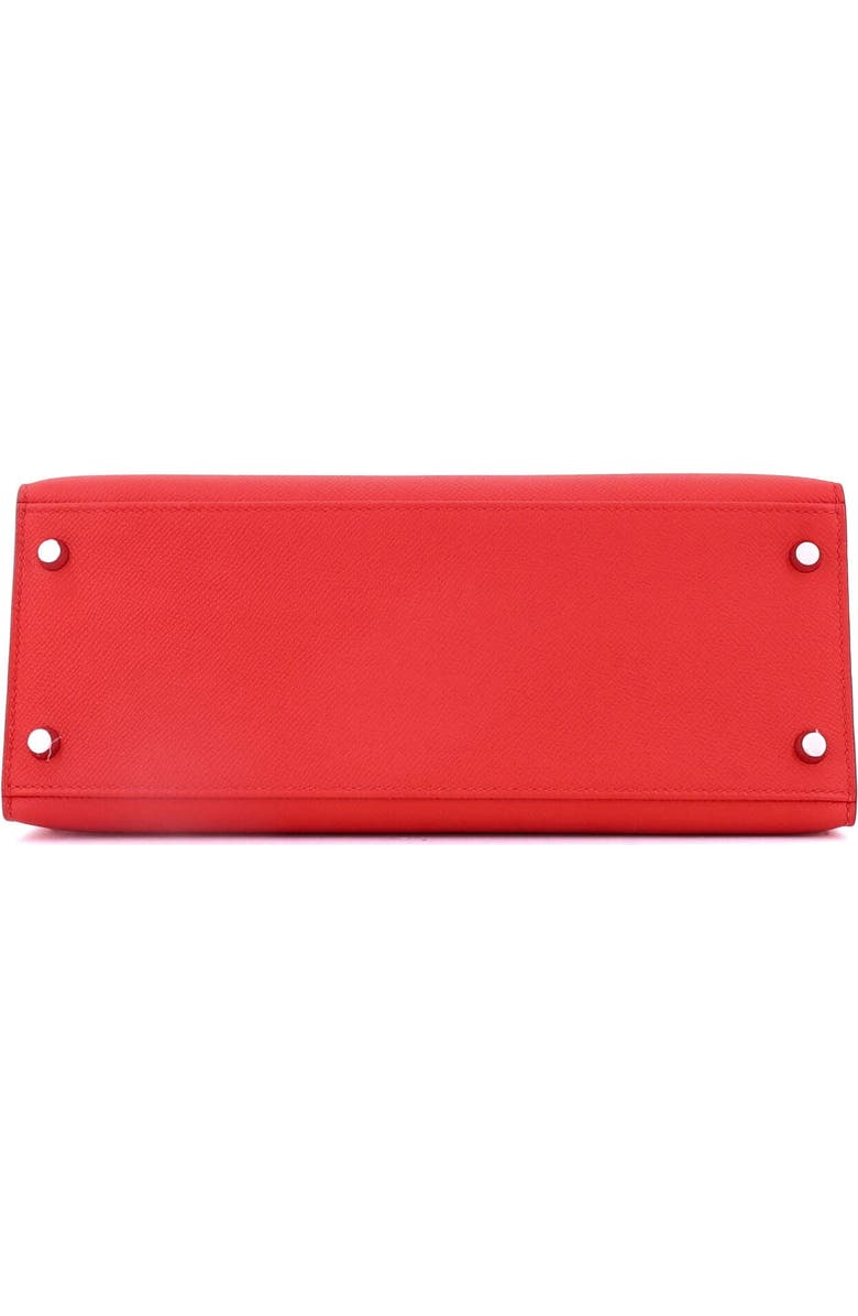 Pre-Owned Hermes Kelly Handbag Red Epsom with Palladium Hardware 28, Alternate, color, Rouge Tomate