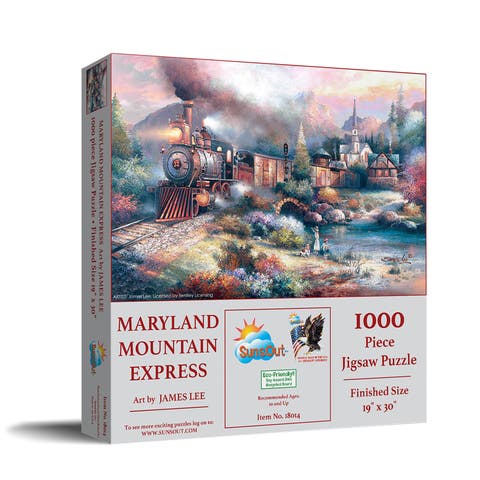 Maryland Mountain Express 1000 piece Jigsaw Puzzle for Adults