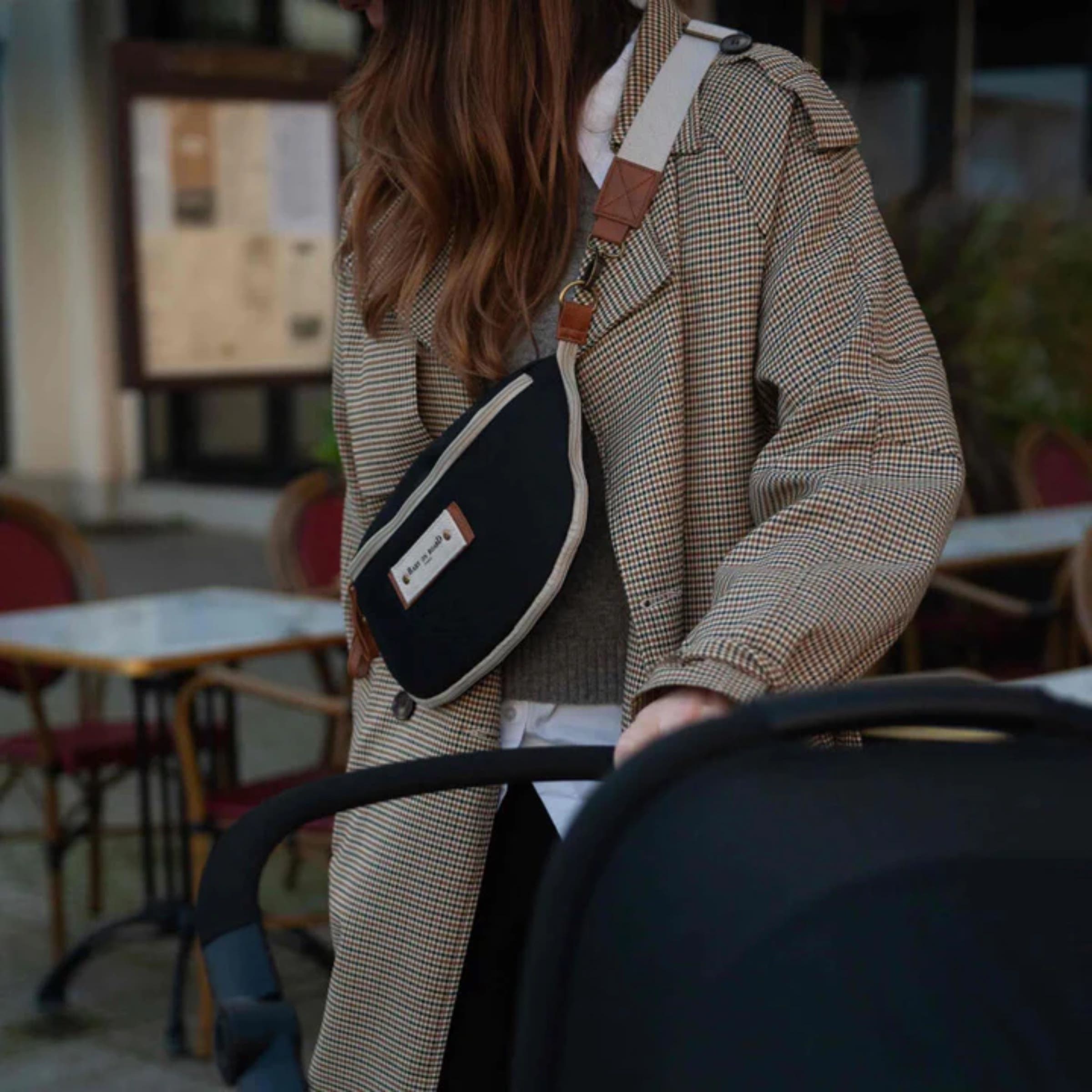 Baby on Board Armelle Diaper Bag, Alternate, color, Onyx Black