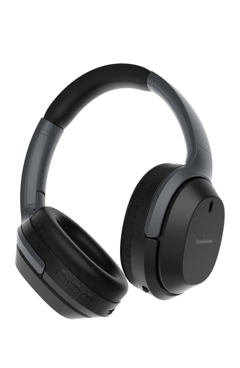 BROOKSTONE Silentnx Dynamic Noise-Cancelling Headphones, Main, color, 
