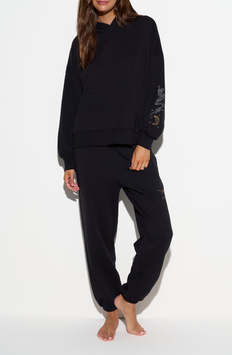 Spiritual Gangster Warrior Spirit Del Ray Hoodie, Alternate, color, Black