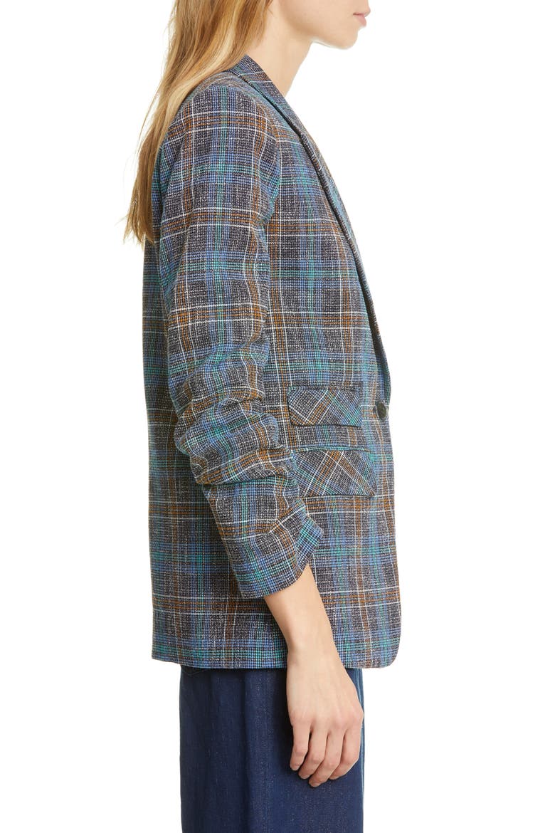 Martel Plaid Dickey Jacket, Alternate, color, BLUE MULTI