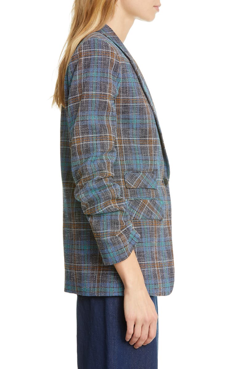 Veronica Beard Martel Plaid Dickey Jacket, Alternate, color, 