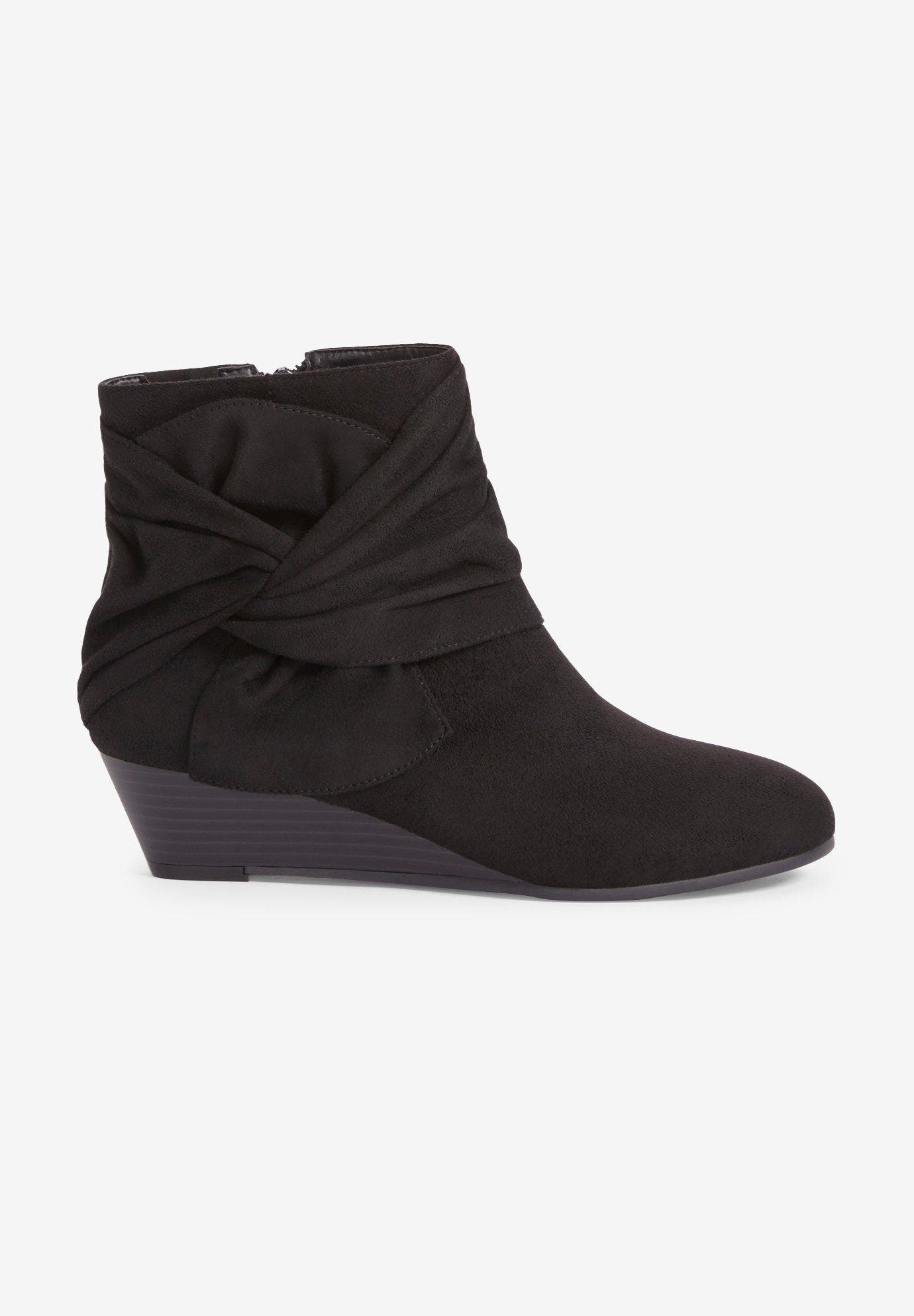 Comfortview The Inez Bootie, Alternate, color, Black