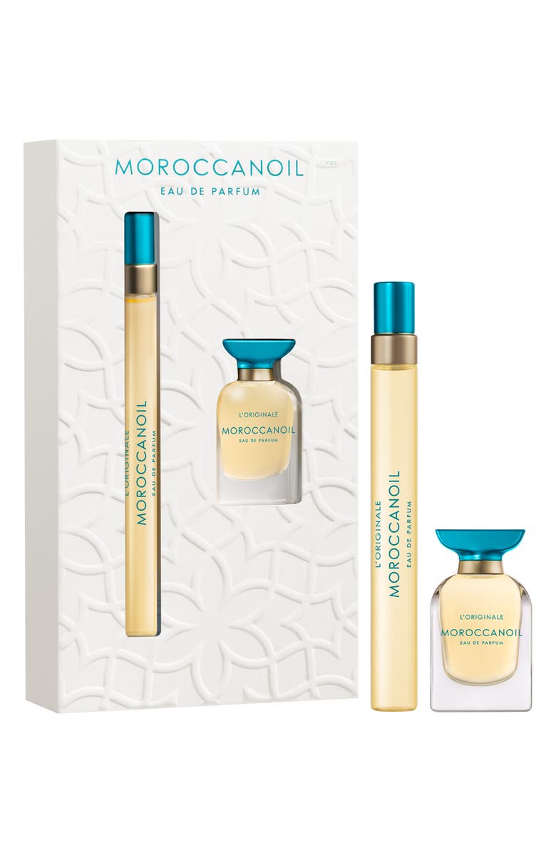 MOROCCANOIL<sup>®</sup> L'Originale Eau de Parfum Holiday Minis Set $49 Value, Main, color, 