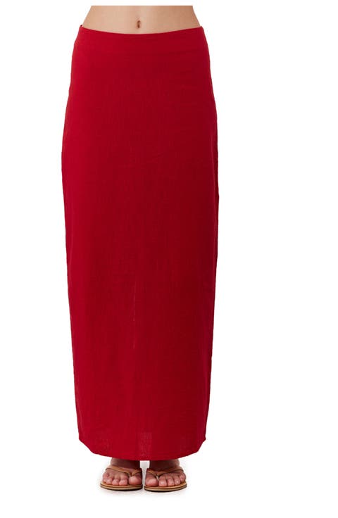 Bali Escape Maxi Skirt Cover-Up