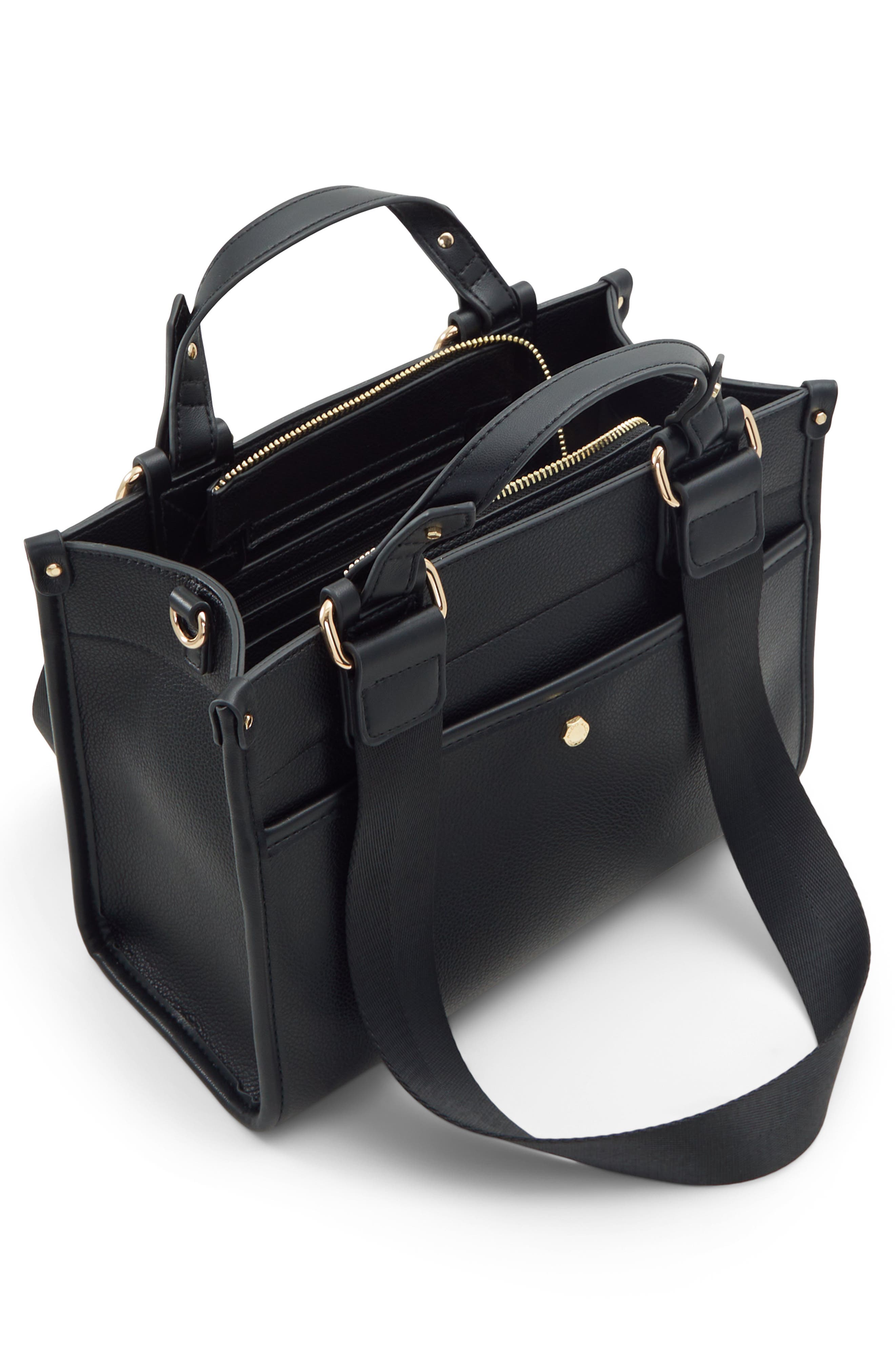 ALDO Adaluna Faux Leather Satchel, Alternate, color, 