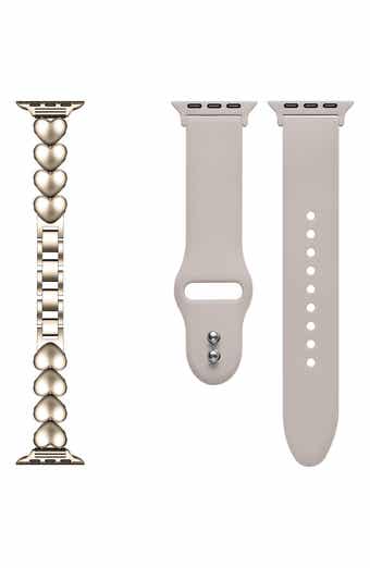 2-Pack Assorted Aphrodite Silicone Apple Watch® Watchbands