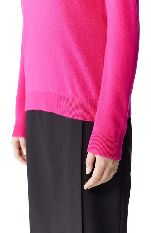 Gobi Mongolian Cashmere Crew Neck Sweater In Pink