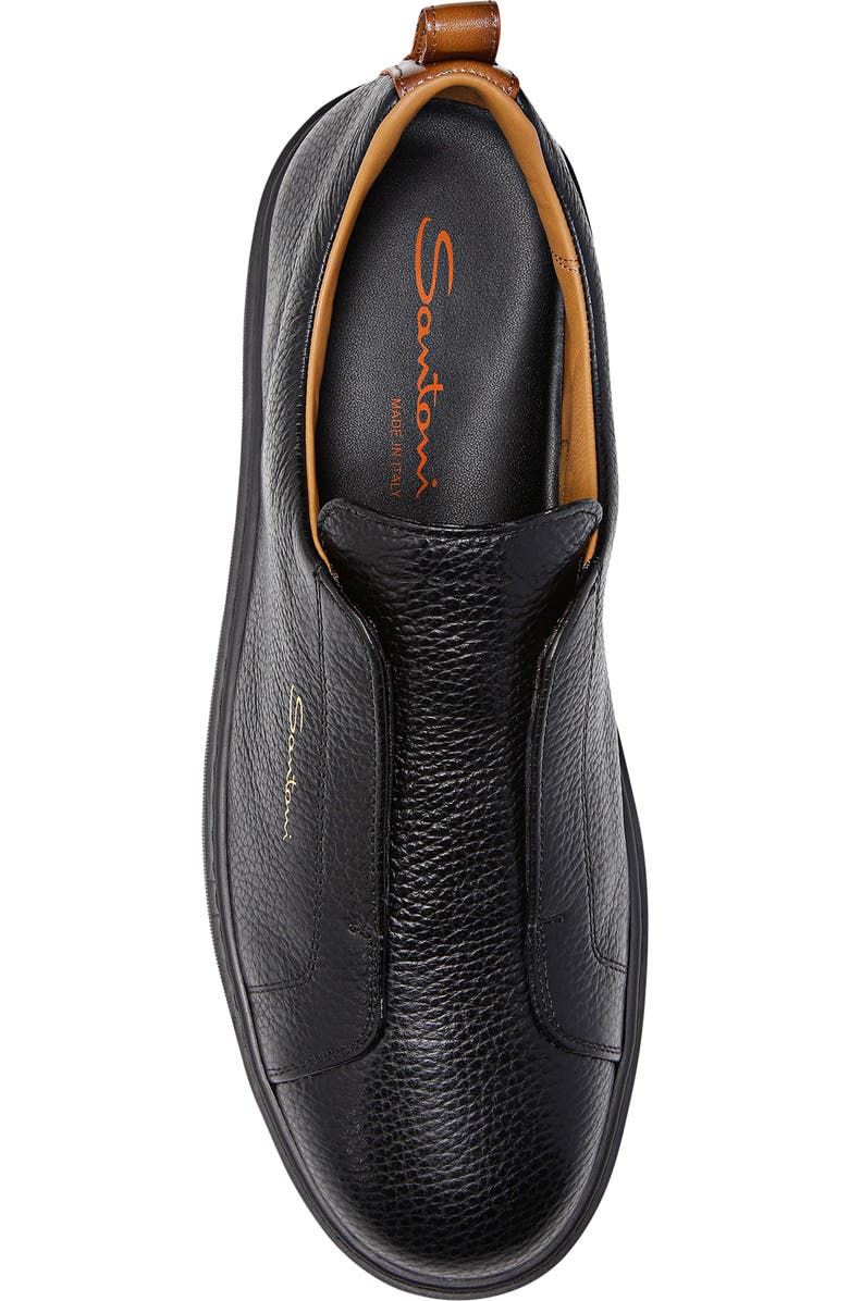 Santoni Victory Laceless Slip-On Sneaker, Alternate, color,