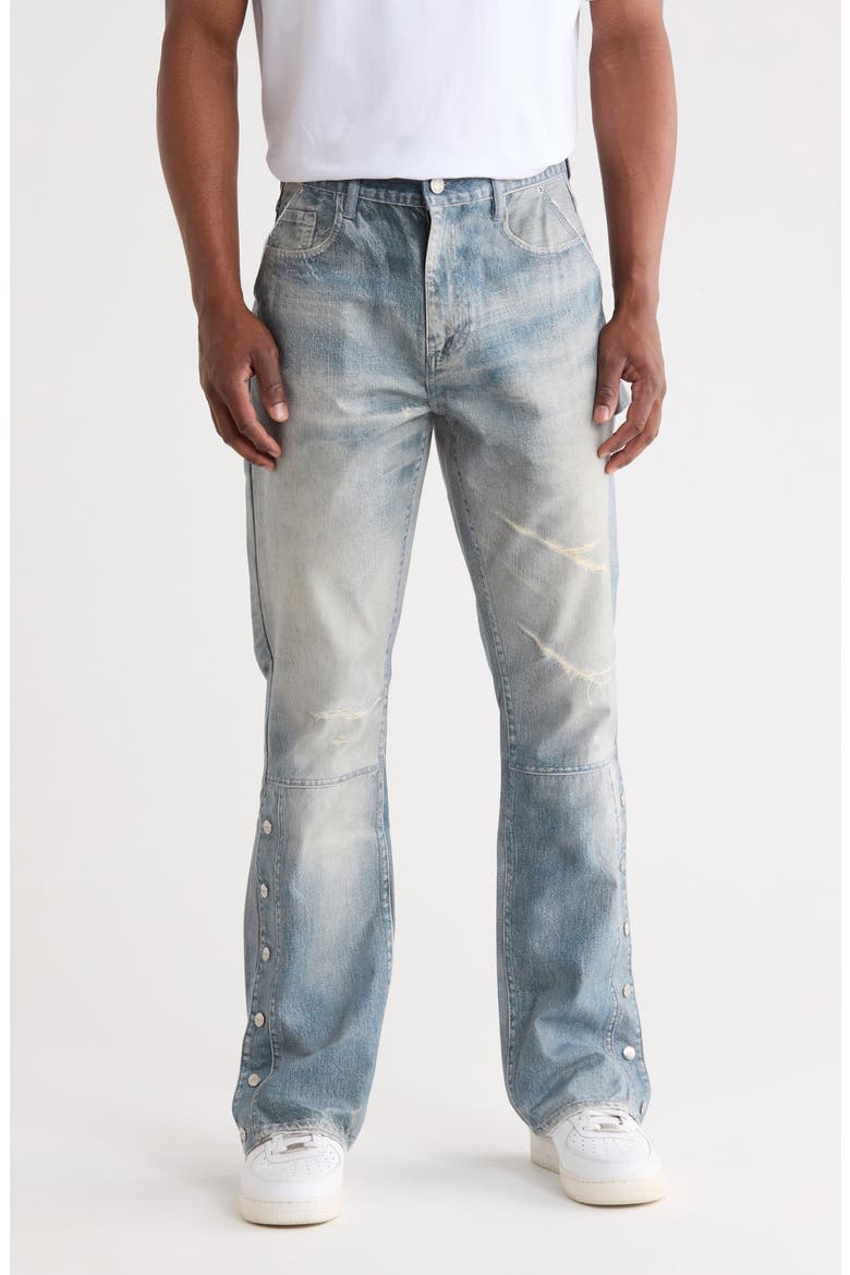 Snap Carpenter Jeans, Main, color, MULTI
