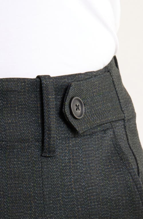 Liverpool Tailored Tab Waist Pants In Black