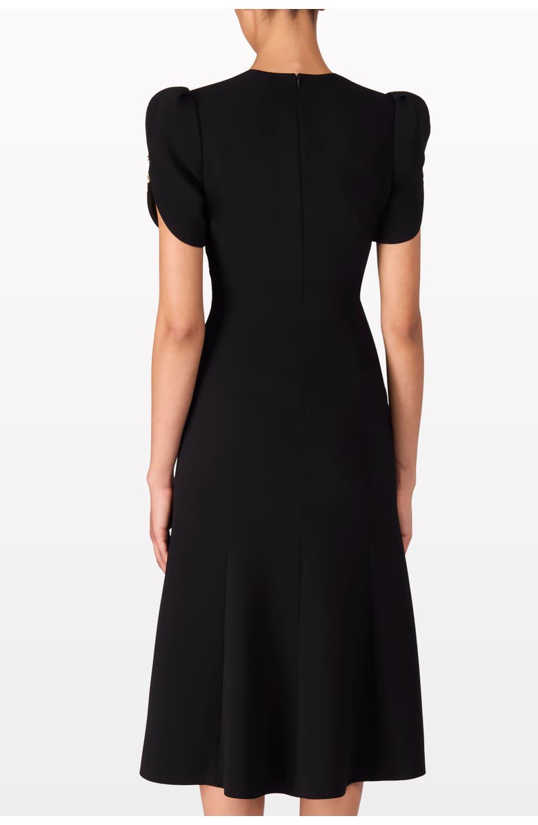 Jenny Packham Rosina Cocktail Dress, Alternate, color, Liquorice