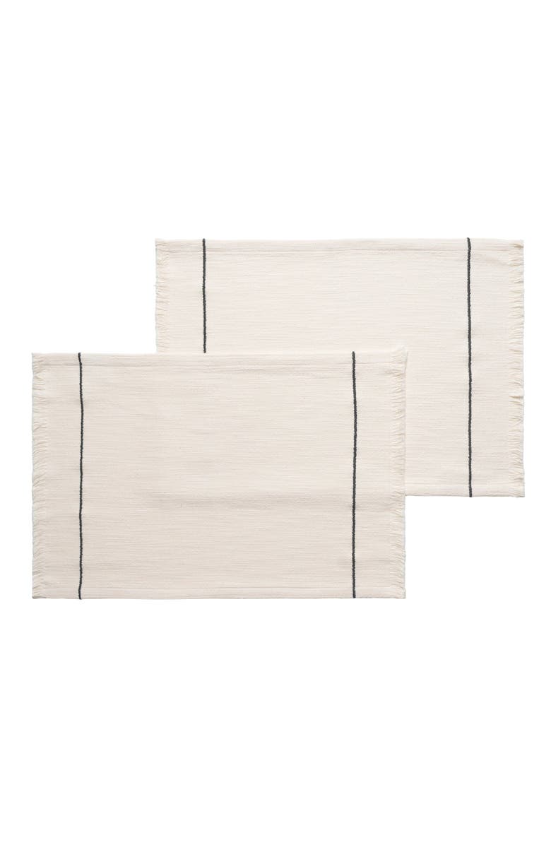 Olive & Linen Heritage Place Mat set of 2, Alternate, color, 