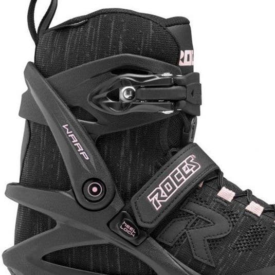 Roces Warp Thread TIF Womens Inline Skates, Alternate, color, Black/Pink