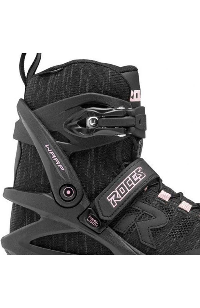 Roces Warp Thread TIF Womens Inline Skates, Alternate, color, Black/Pink