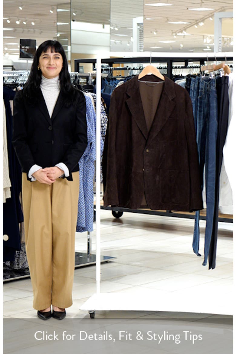 Brown Suede Blazer video