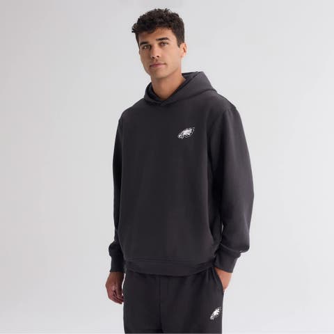 Men's Fanatics Charcoal Philadelphia Eagles Clutch Tri-Blend Hoodie