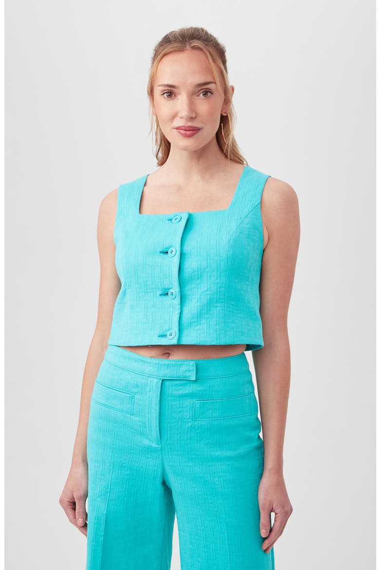 Refreshment 2 Top, Alternate, color, OCEANO