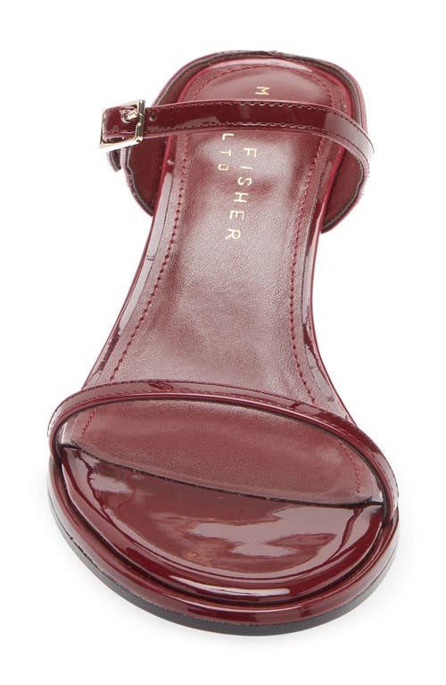 Marc Fisher Ltd Ayelet Strappy Sandal In Red