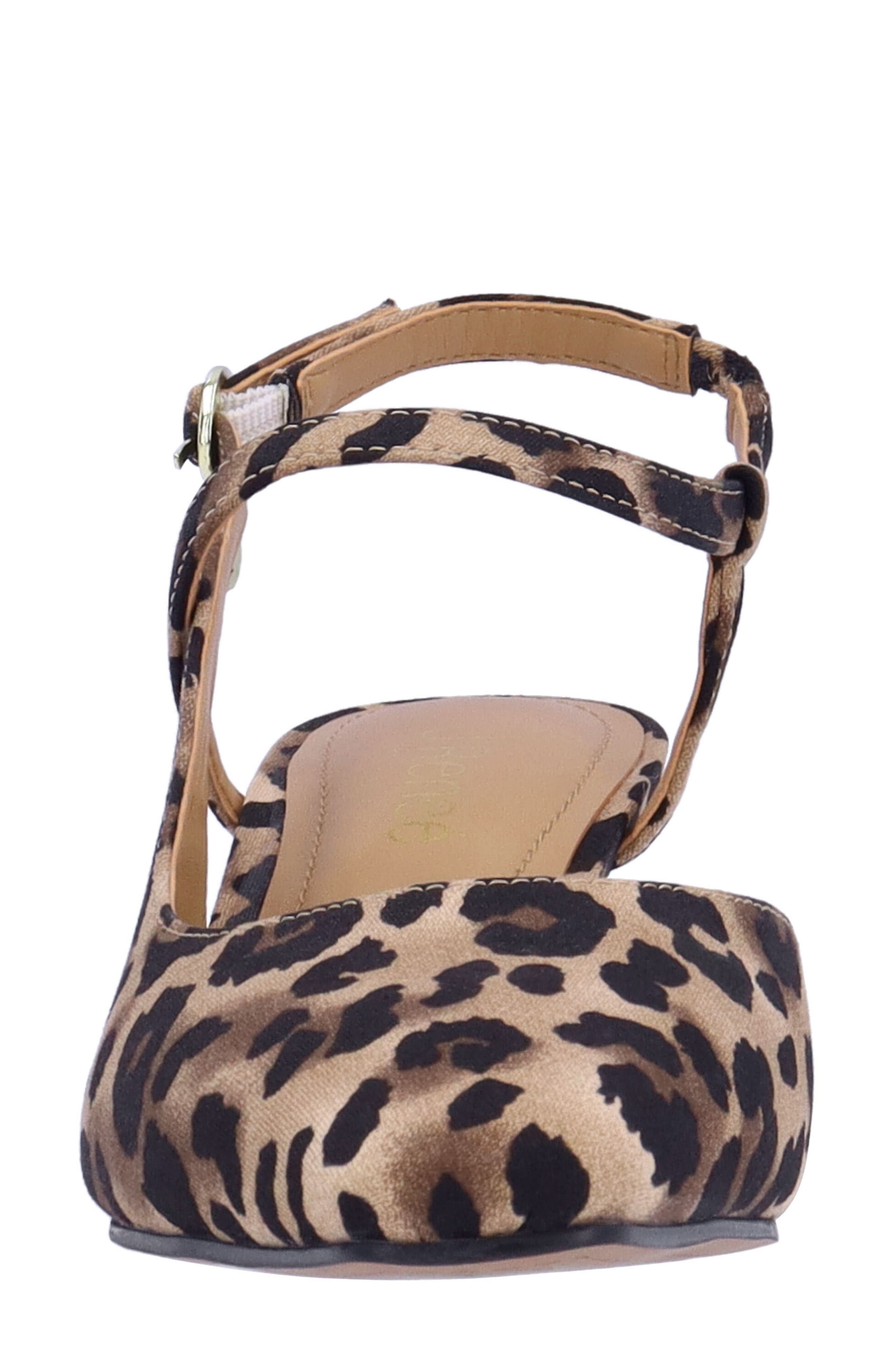 J. Reneé Maretta Slingback Half D'Orsay Kitten Heel Pump, Alternate, color, 