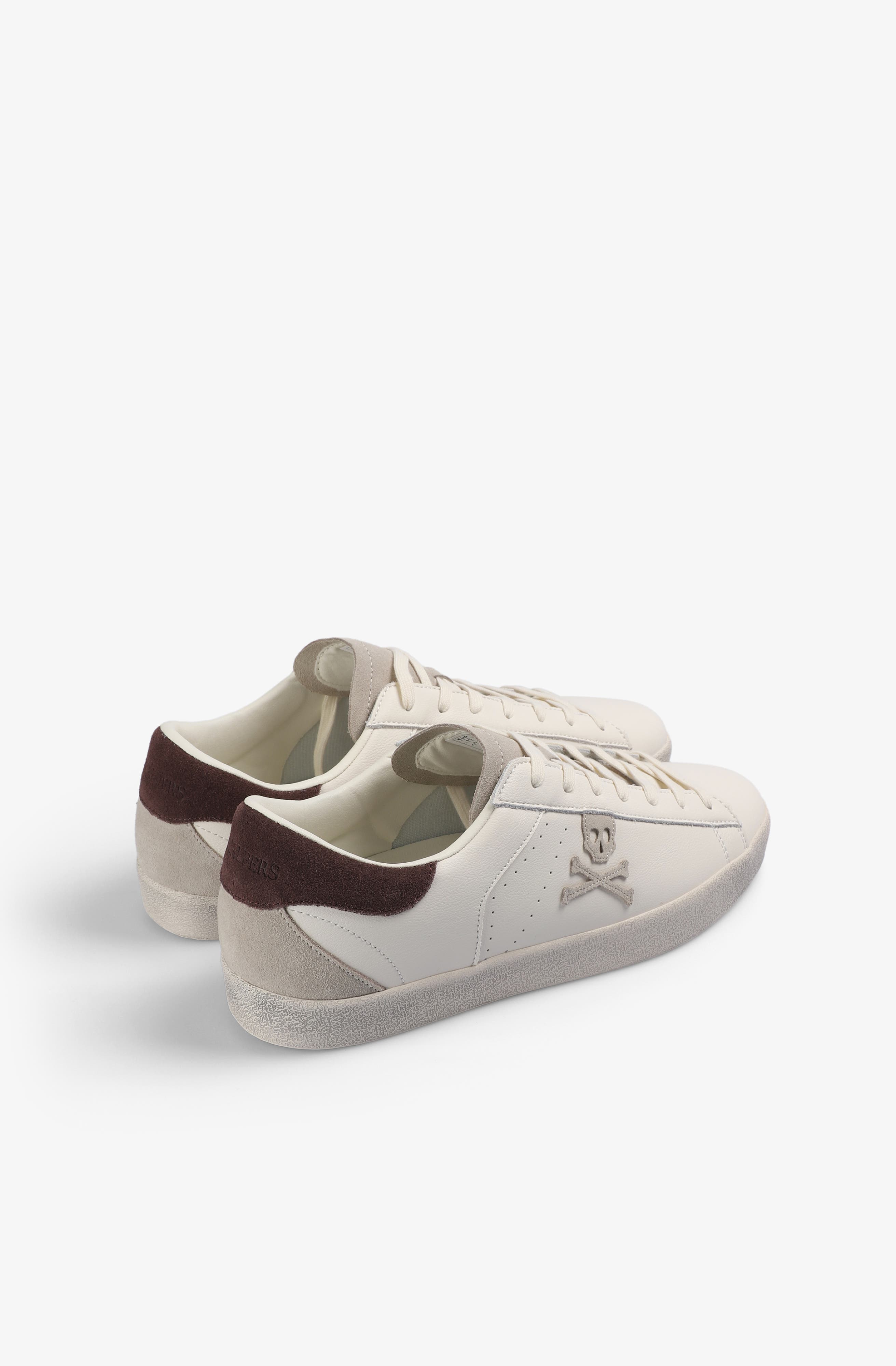 Side Skull Man Henry Sneakers, Alternate, color, Whiteburgundy