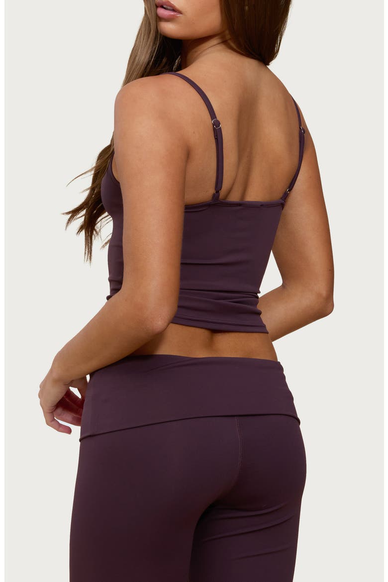 Blonka Crop Camisole, Alternate, color, PLUM