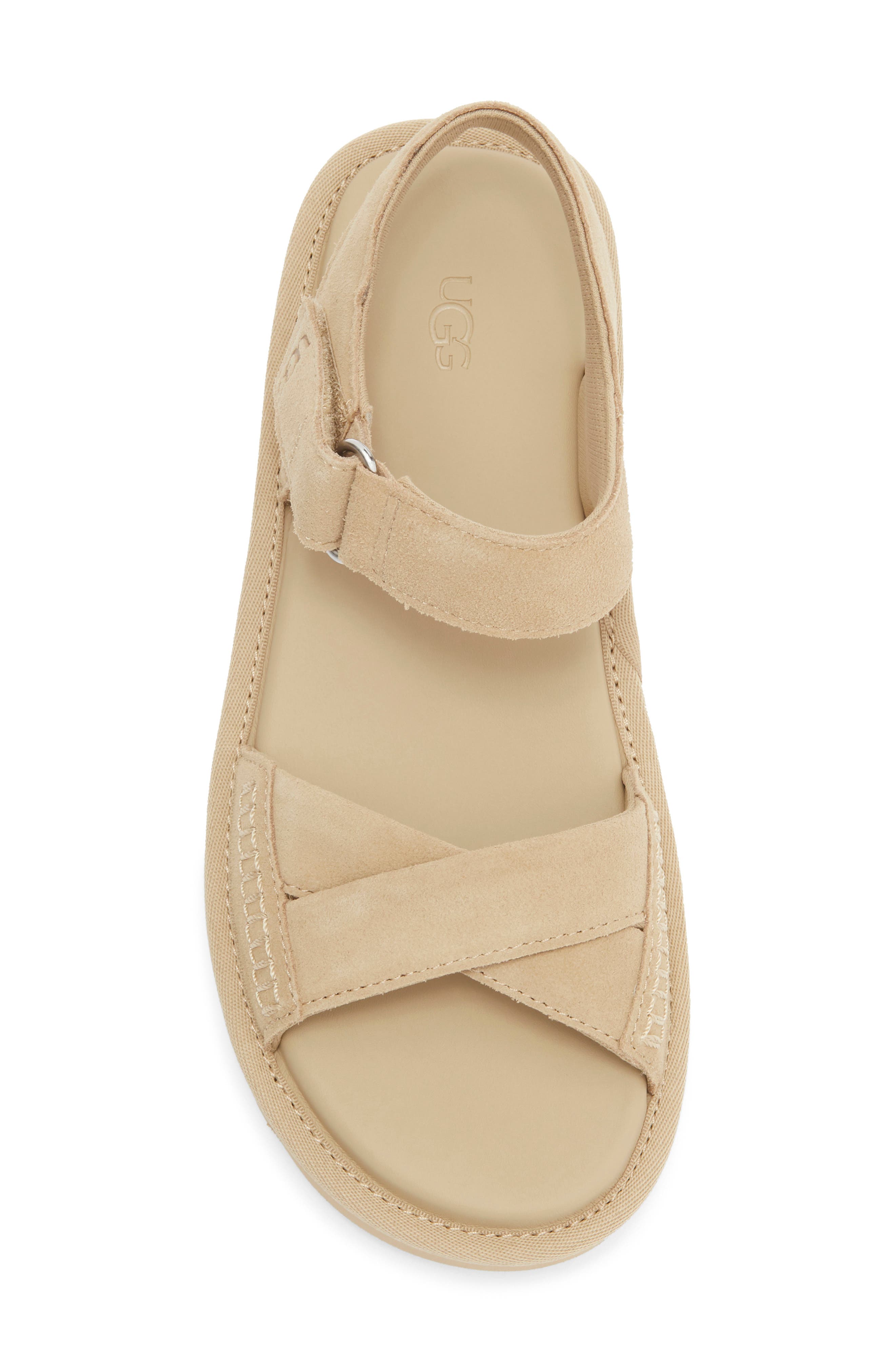 Sungaze Strappy Sandal, Alternate, color, SAND