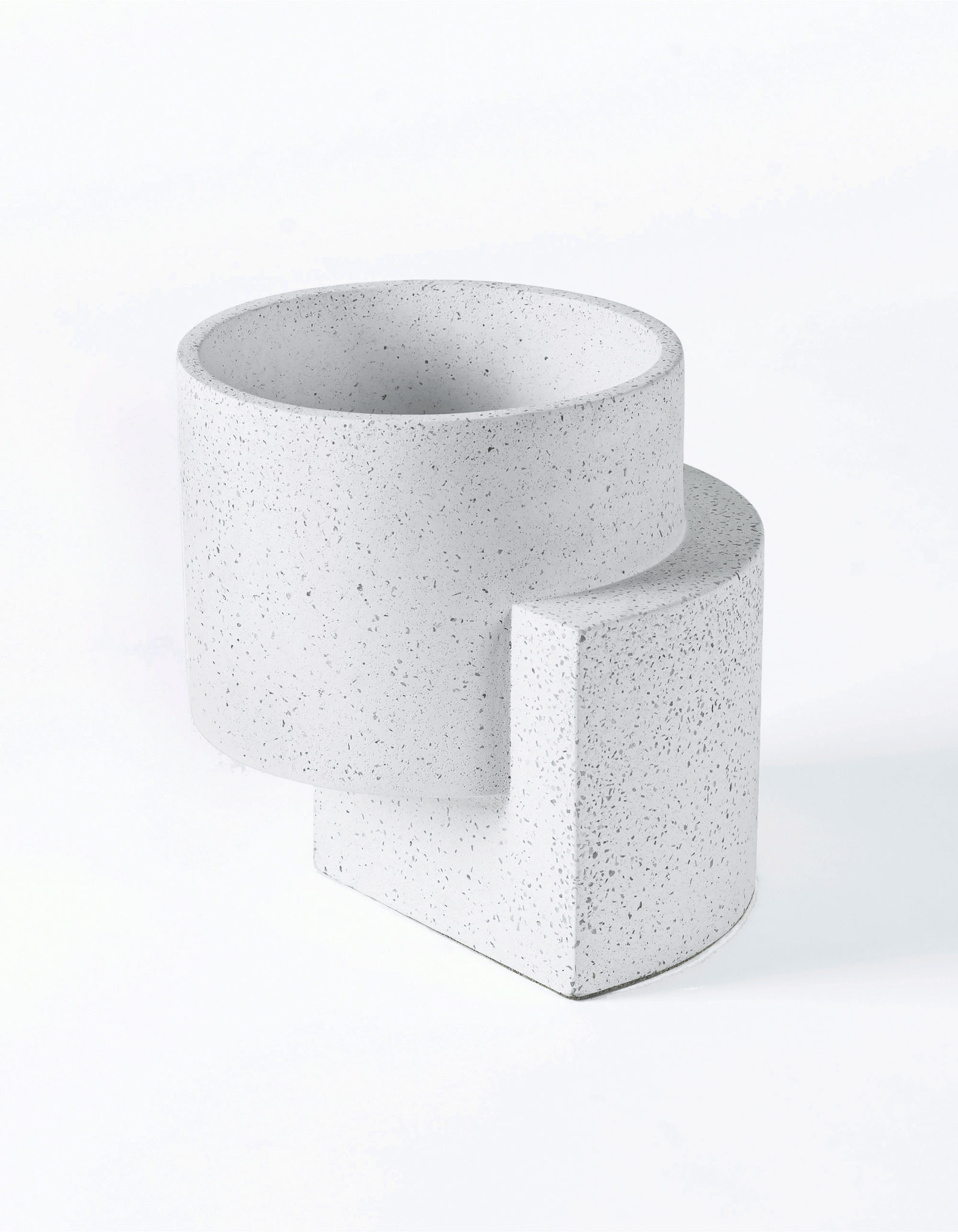 WHITE TERRAZZO