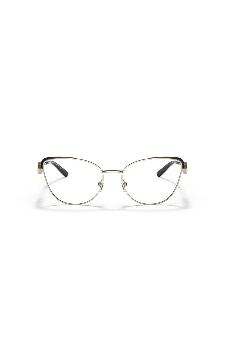Michael Kors 54mm Cat Eye optical glasses, Alternate, color, Gold