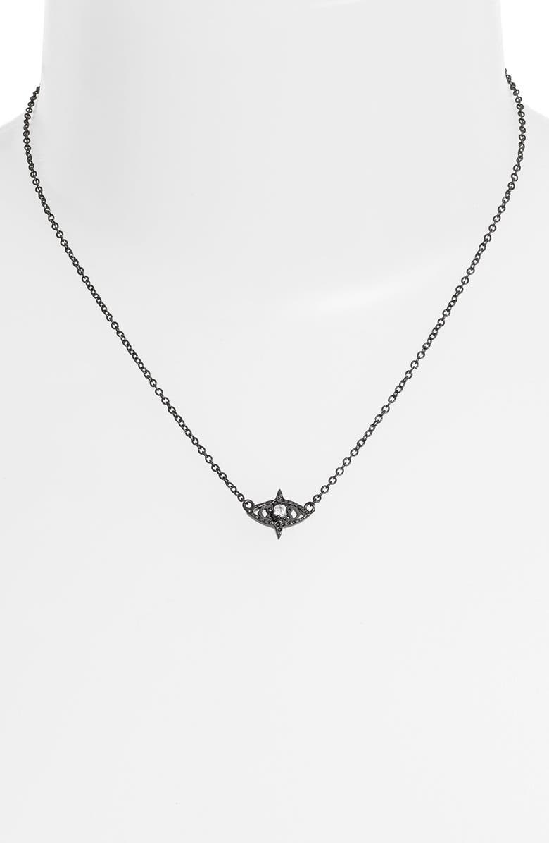 Kendra Scott 'Mystic Bazaar - Caleb' Cubic Zirconia Necklace, Alternate, color, 
