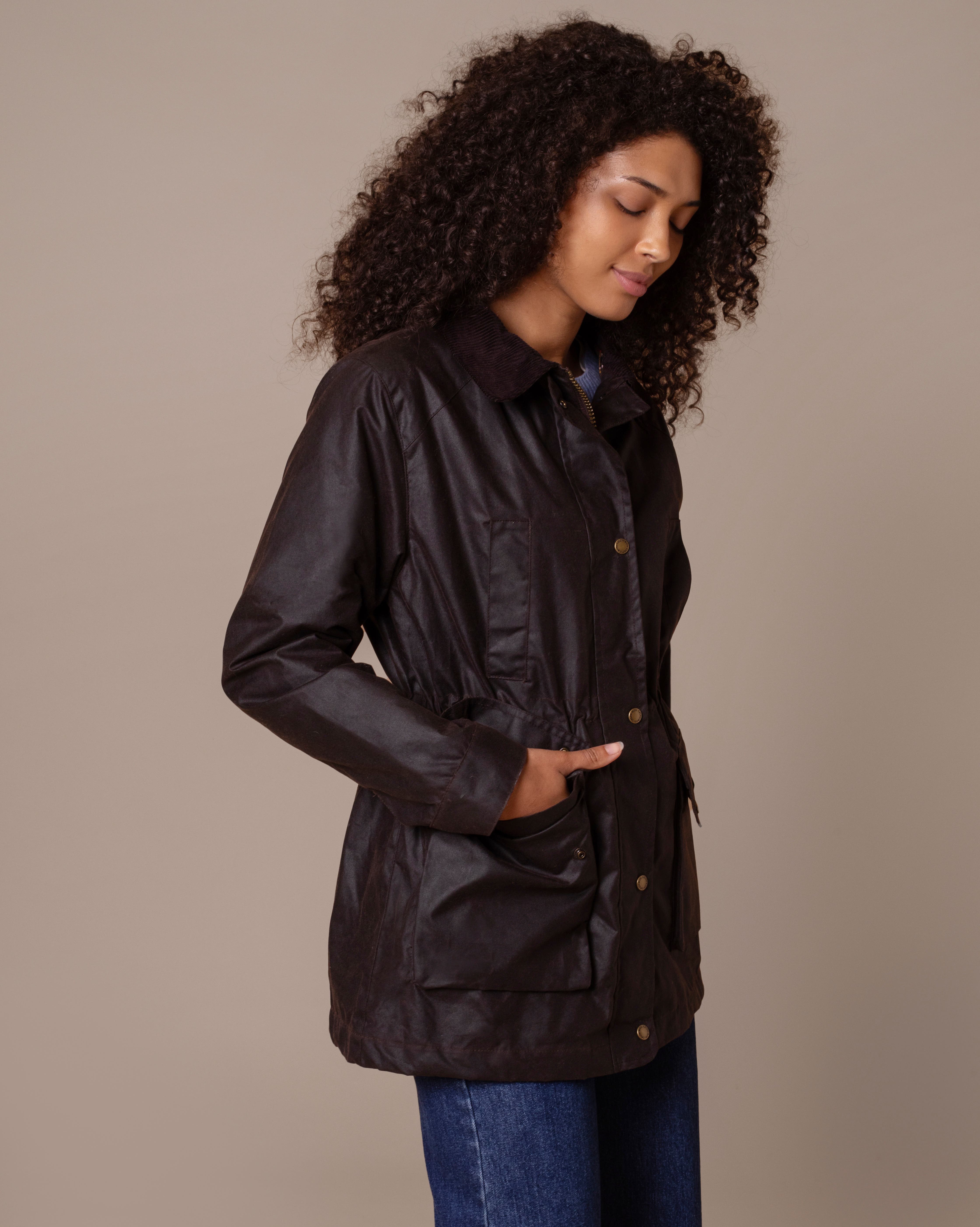 British Waxed Cotton Zip Thru Jacket - image 2
