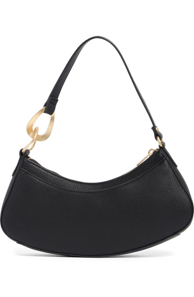 Nanette Lepore Jaala Oversize Link Crescent Shoulder Bag, Alternate, color,